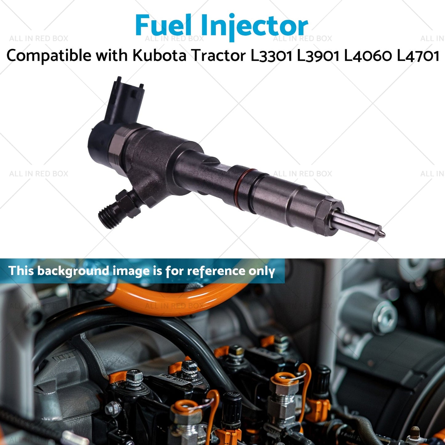 Fuel Injector Suitable for Kubota Tractor L3301 L3901 L4060 L4701 0445110775-4