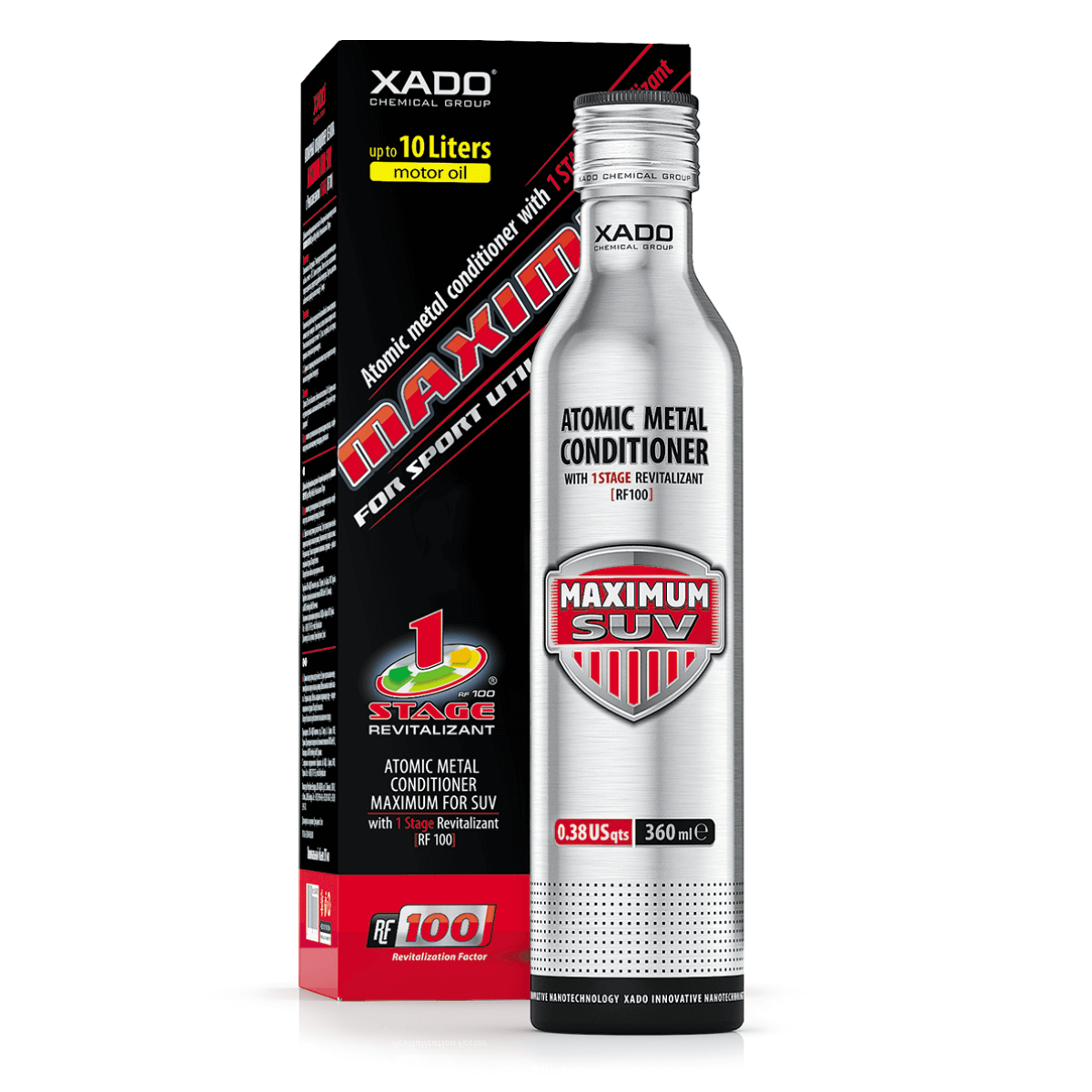 XADO 1 Stage Maximum SUV – Engine Revitalizant for 5–10 Qt. Engines-0