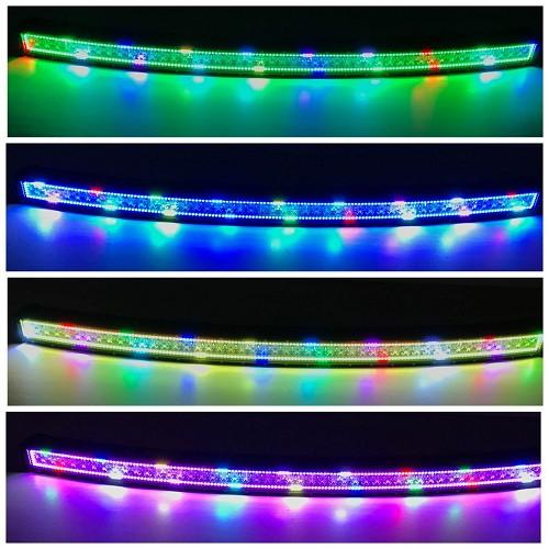 50" Curved RGB Chasing Halo Light Bar-4
