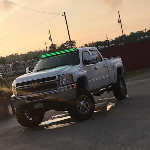 50" Curved RGB Chasing Halo Light Bar-2