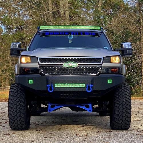 54" Curved RGB Chasing Halo Light Bar-2