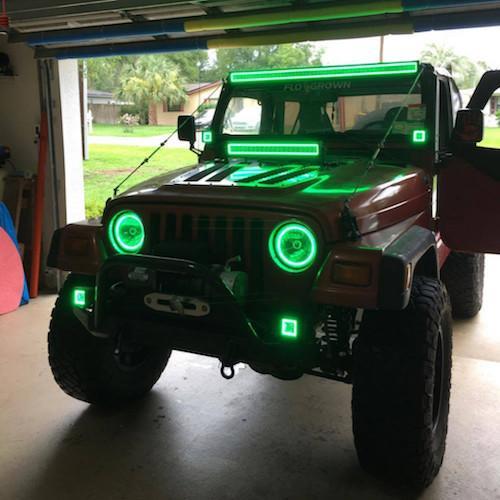 54" RGB Halo LED Light Bar-3