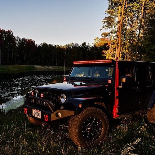 54" RGB Halo LED Light Bar-4