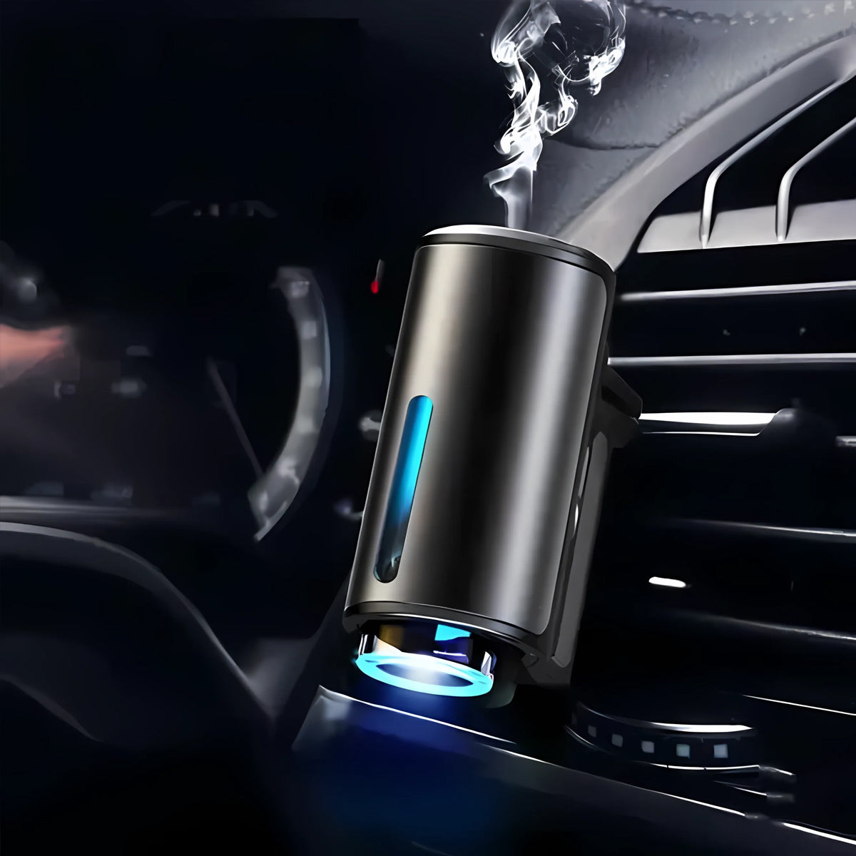 Car Air Freshener With Three Adjustable Intensitylevels,car Aroma Diffuser,3 Bottle Freshenerperfume Fragrance-Portable Waterless CarDiffuser Air Freshener Adjust ConcentrationScent Car Aromatherapy - Autoworld