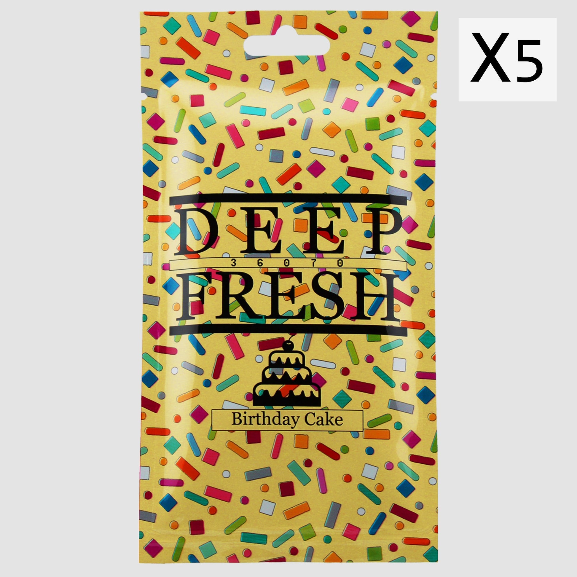 BIRTHDAY CAKE AIR FRESHENER 5x-0