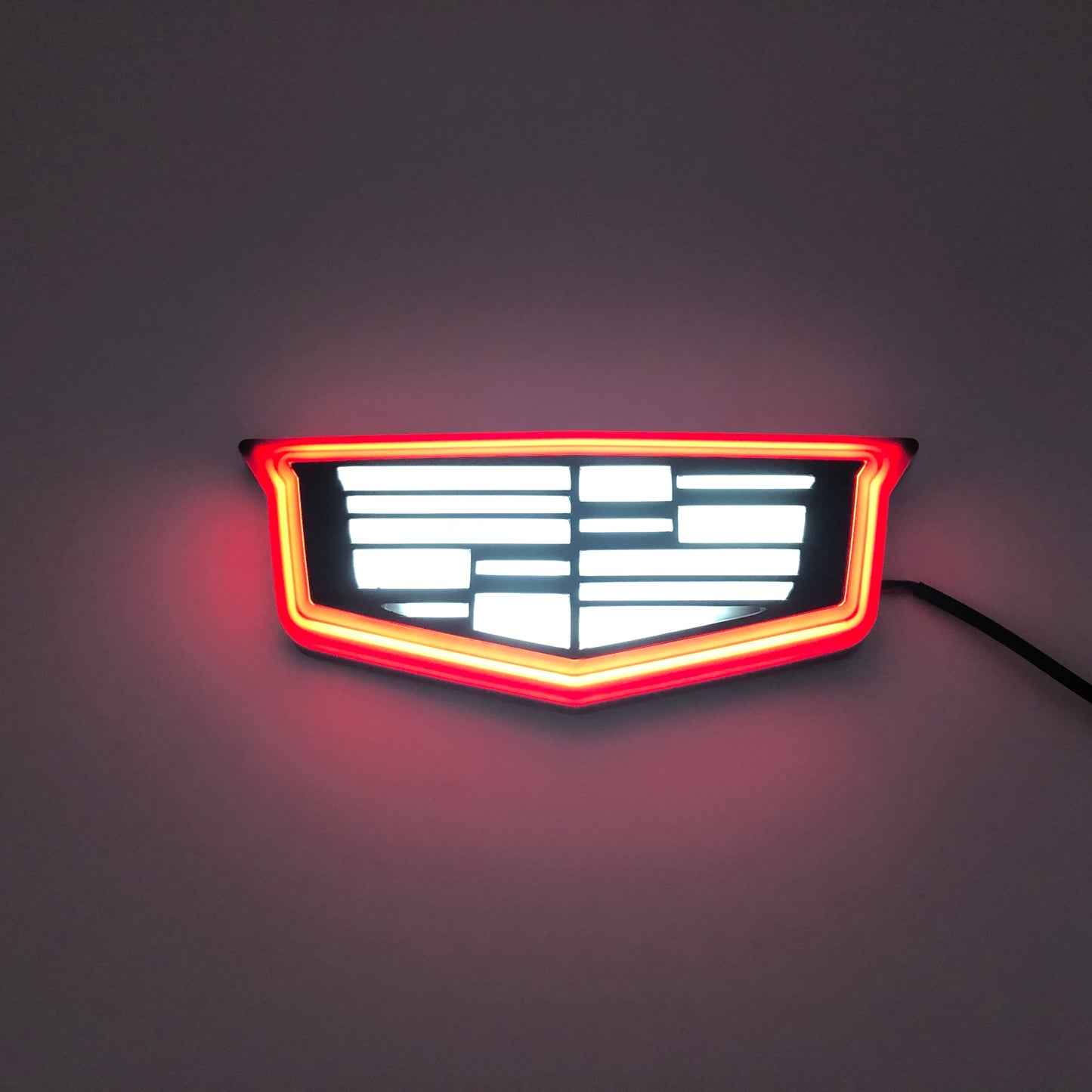 Rear Cadillac logo Light fit for Escalade XTS  Rear led cadillac emblem-3