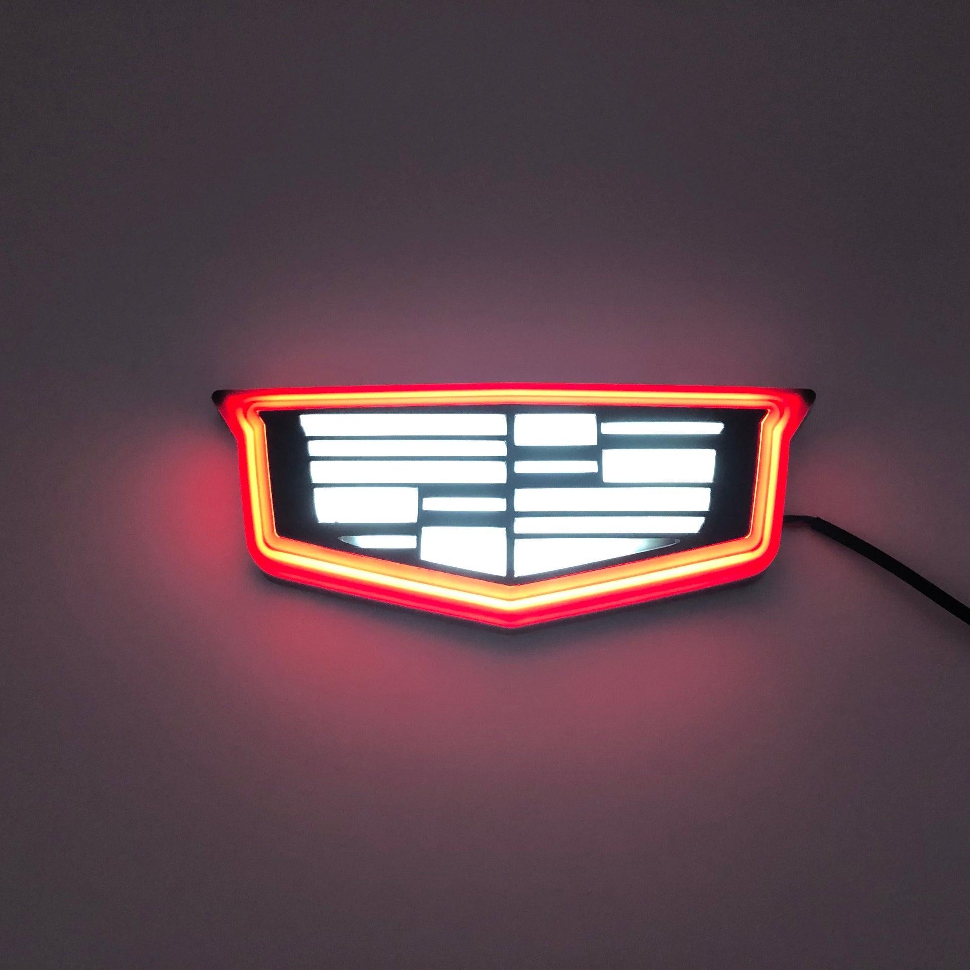 Rear Cadillac logo Light fit for Escalade XTS  Rear led cadillac emblem-3