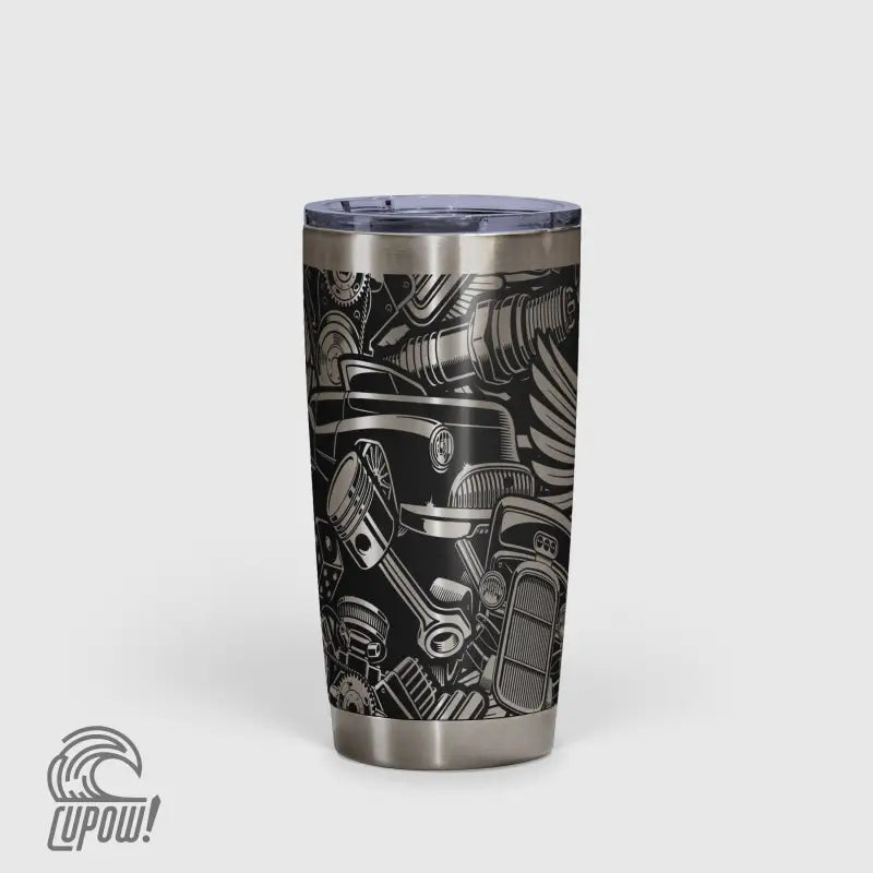 Hot Rod Vintage Automotive Tumbler 20oz-1