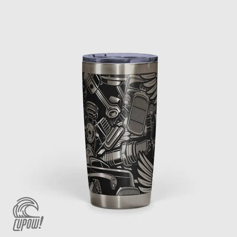 Hot Rod Vintage Automotive Tumbler 20oz-2
