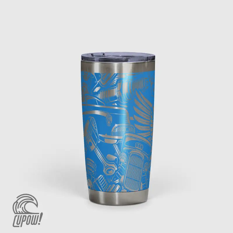Hot Rod Vintage Automotive Tumbler 20oz-3