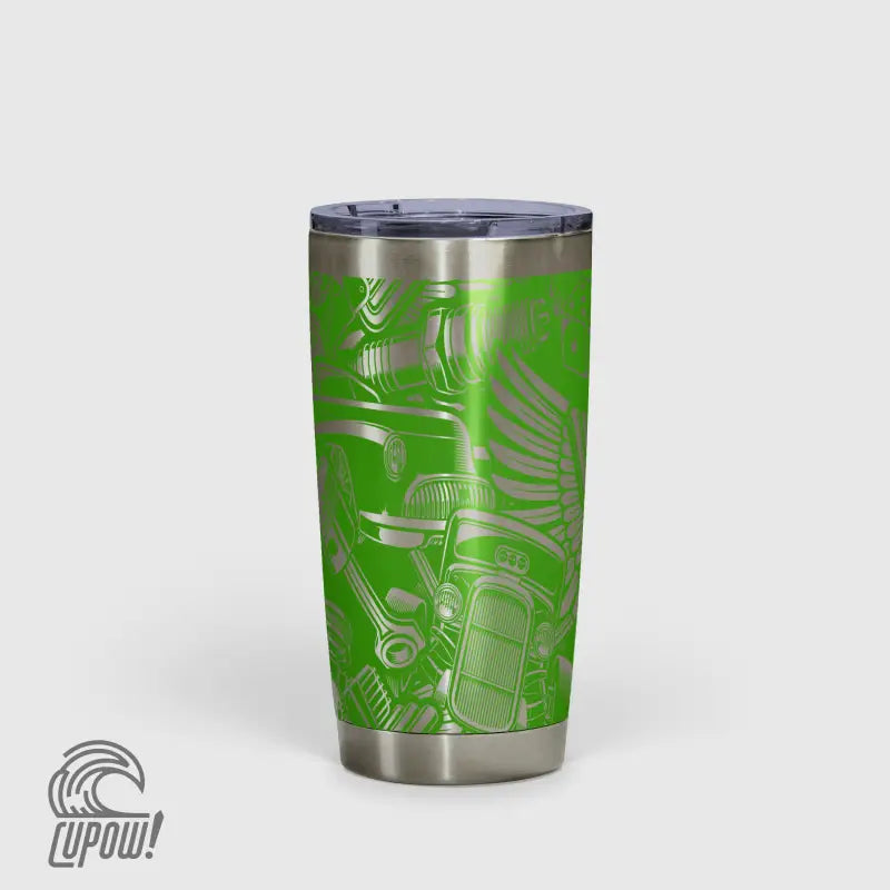 Hot Rod Vintage Automotive Tumbler 20oz-5