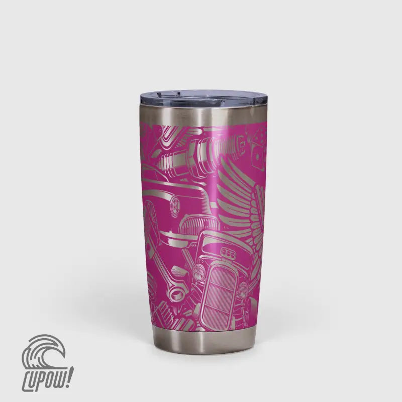 Hot Rod Vintage Automotive Tumbler 20oz-10