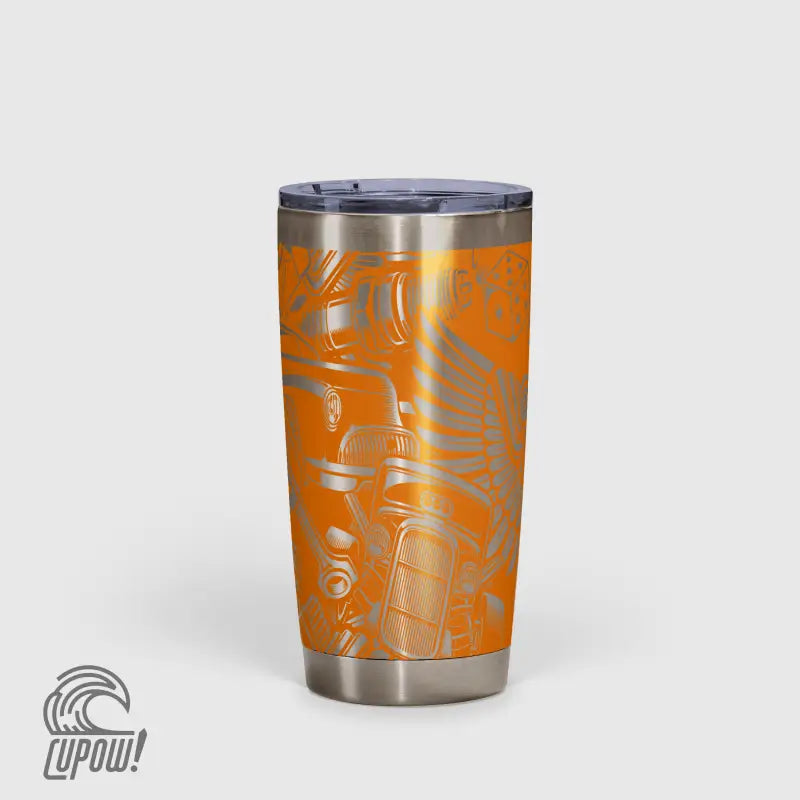 Hot Rod Vintage Automotive Tumbler 20oz-11