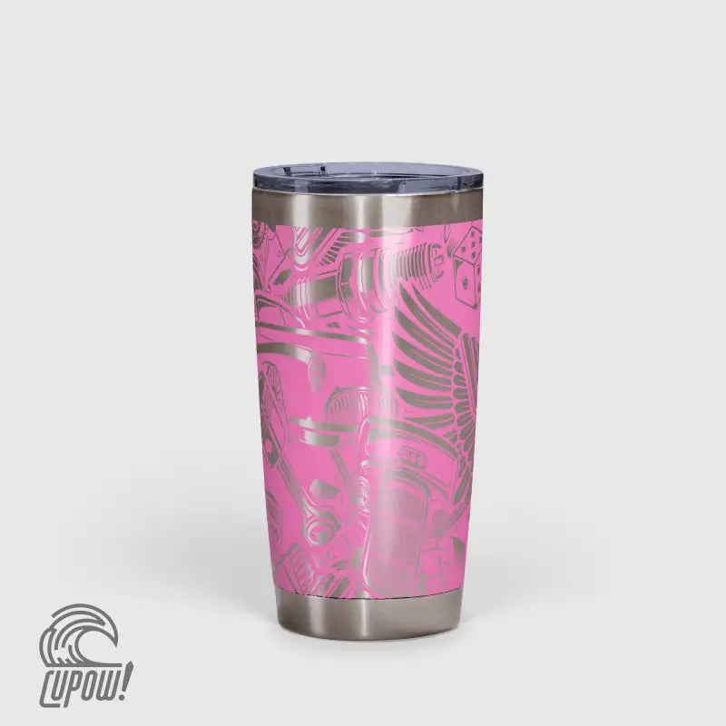 Hot Rod Vintage Automotive Tumbler 20oz-12