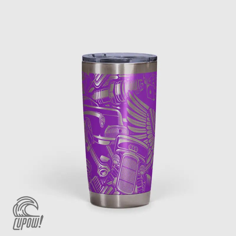 Hot Rod Vintage Automotive Tumbler 20oz-13