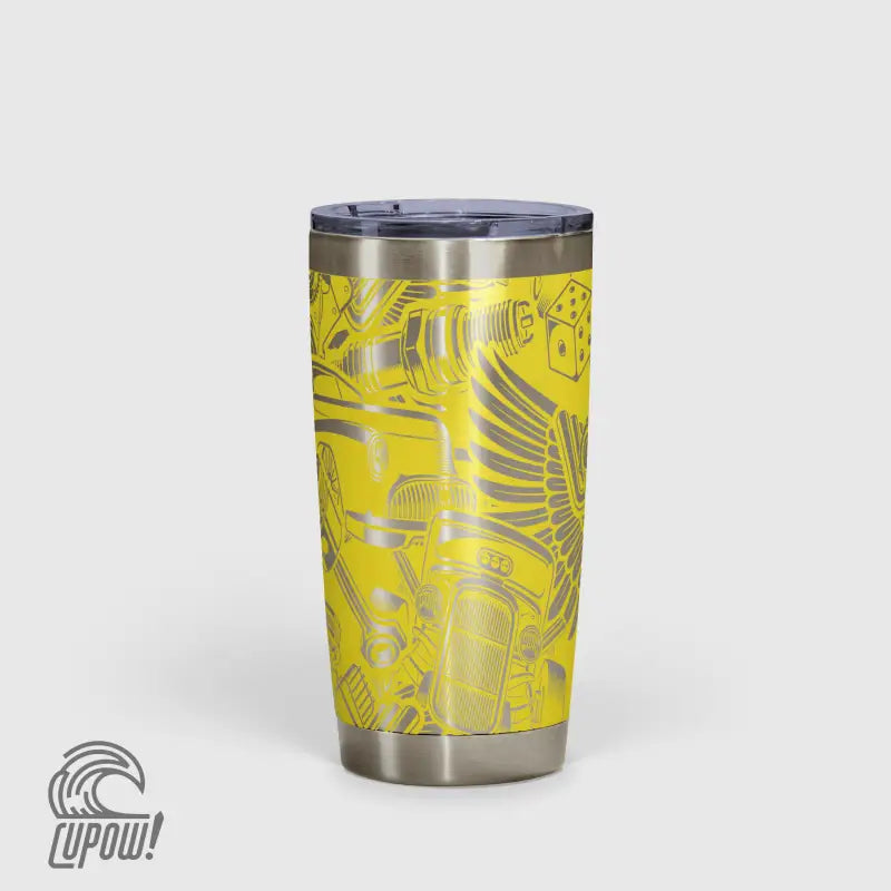 Hot Rod Vintage Automotive Tumbler 20oz-15