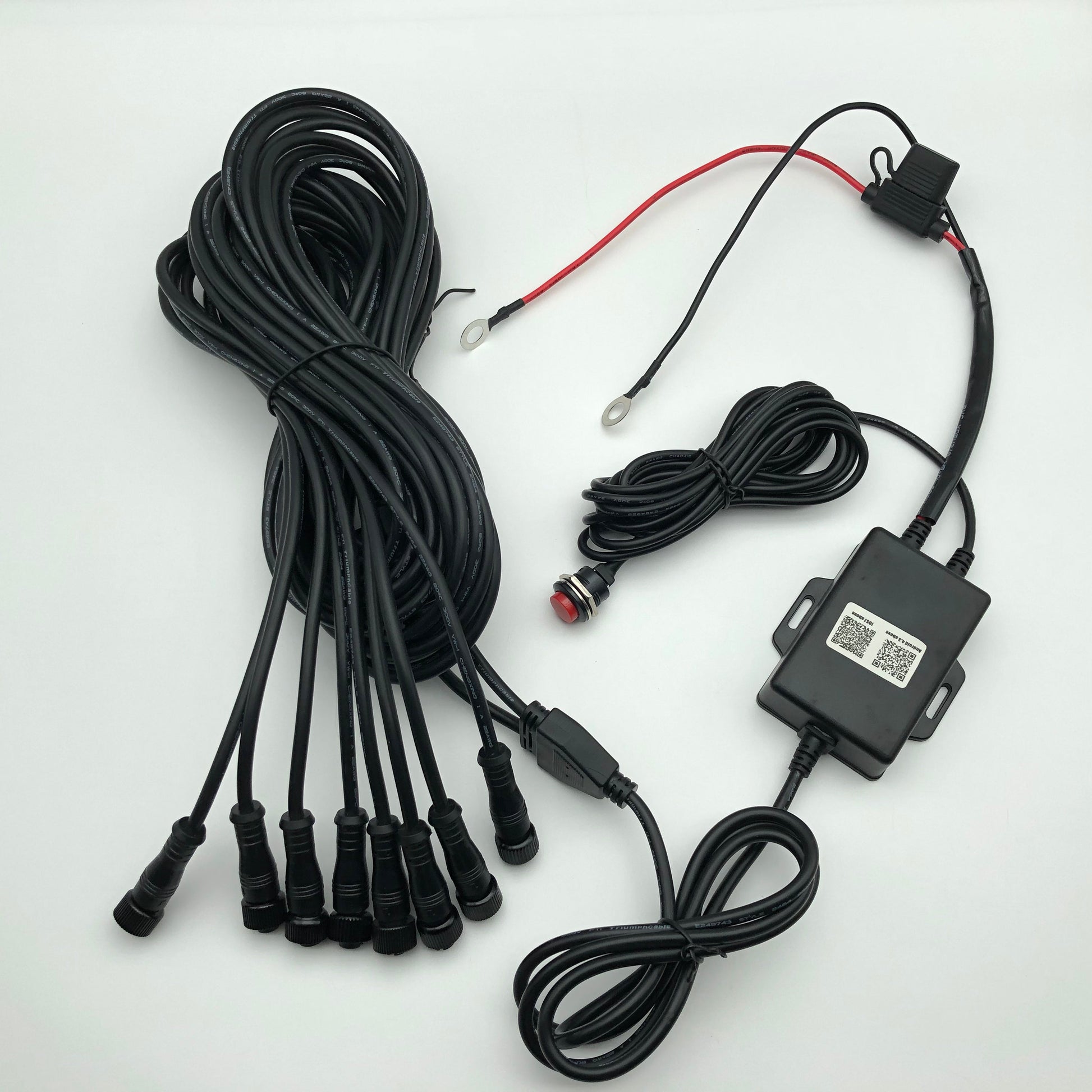 RGB + W LED rock light (8 packs)-4