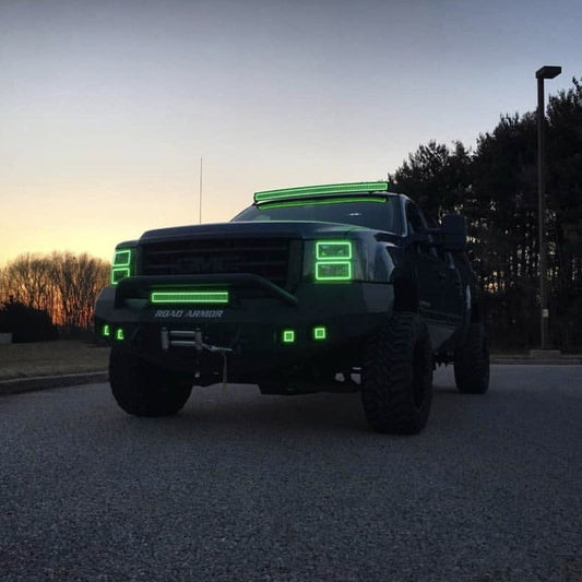 31.5" Curved RGB Chasing Halo Light Bar-0